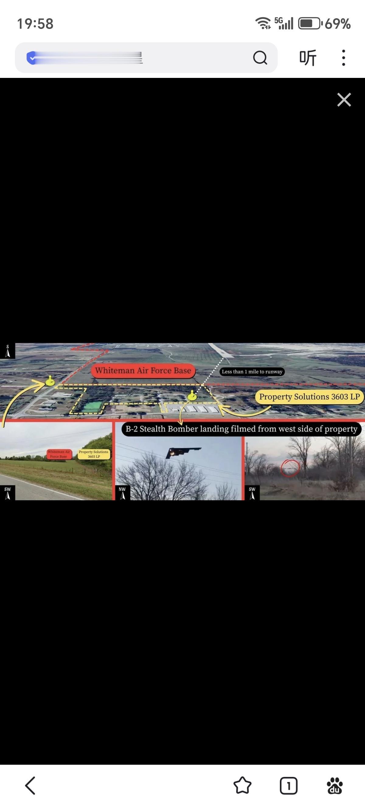 美国当局关闭了密苏里州怀特曼空军基地旁的公园营地。
怀特曼基地是B-2A轰炸机的