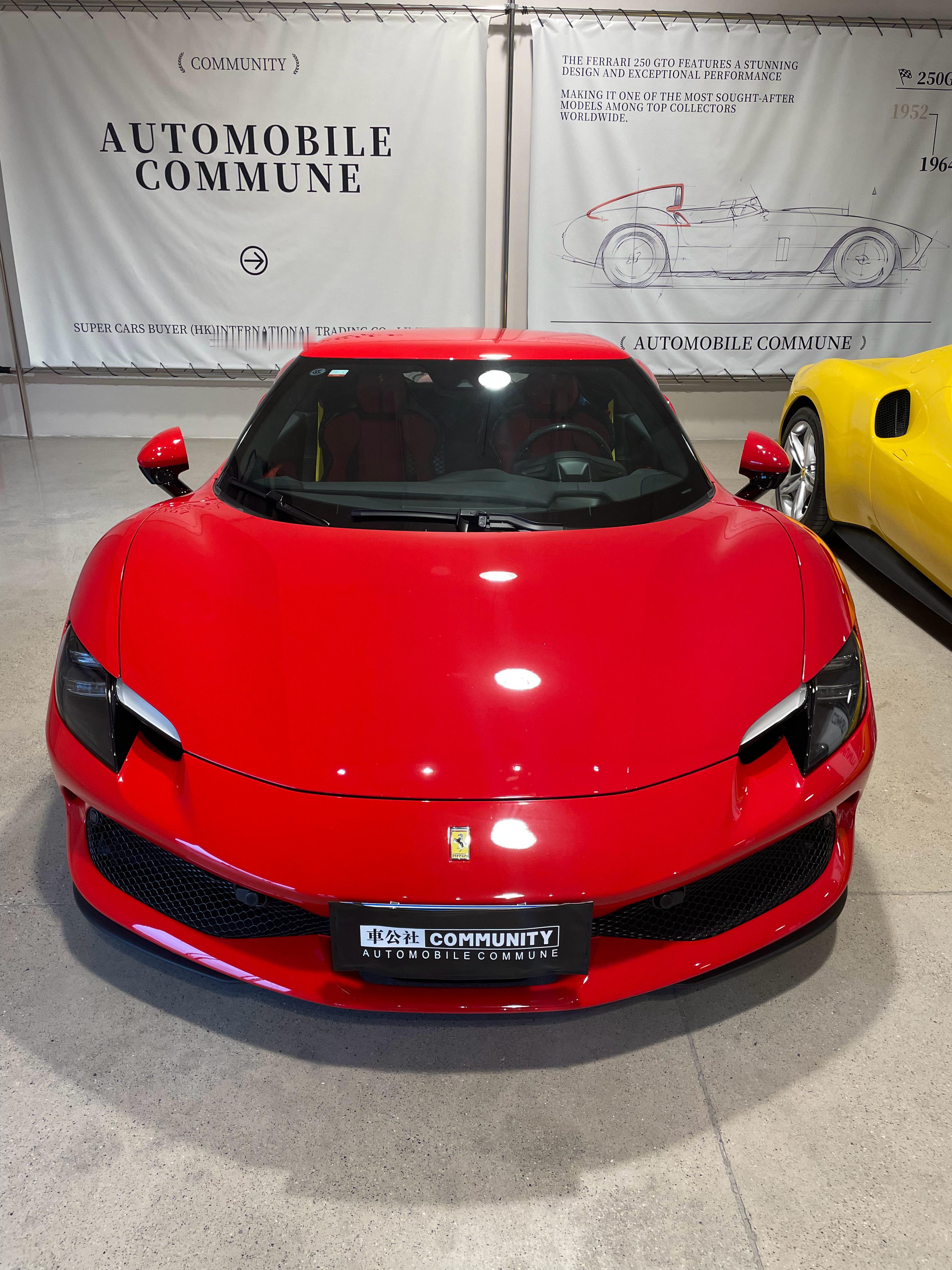 兰迈法保巴[超话]法拉利(ferrari) 法拉利296GTB_红红23年上牌/