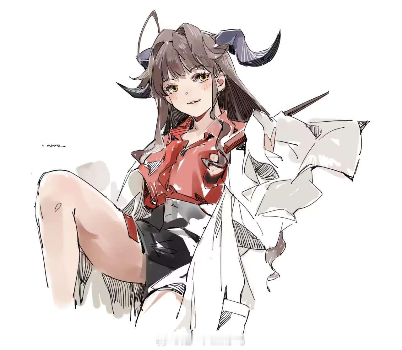 快乐小女孩之老师给我画的[哇][哇][哇] ​​​