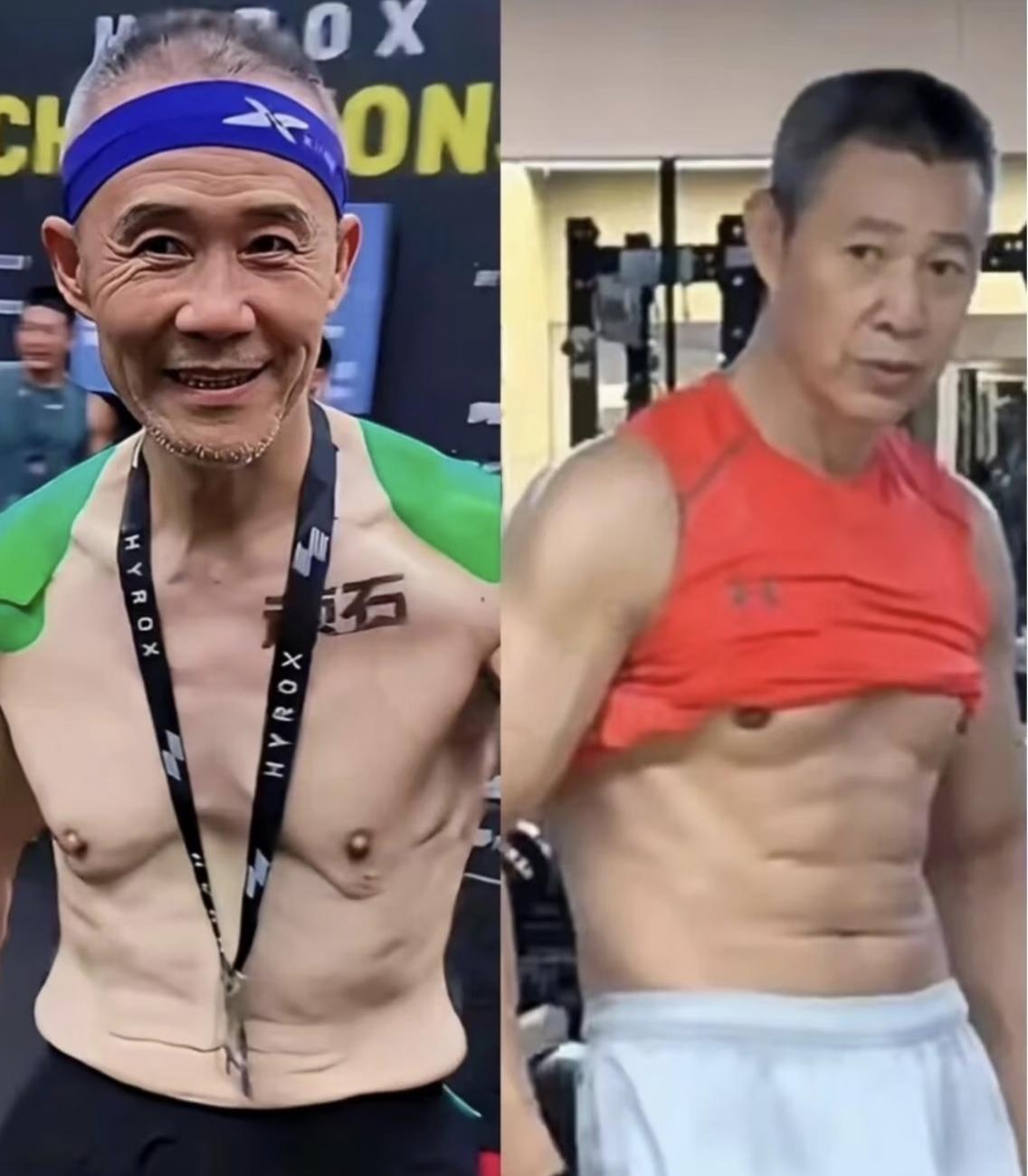 都是大爷！相差6岁的王石与张丰毅，不比不知道，一比吓一跳，相形见绌，相形见乐！加