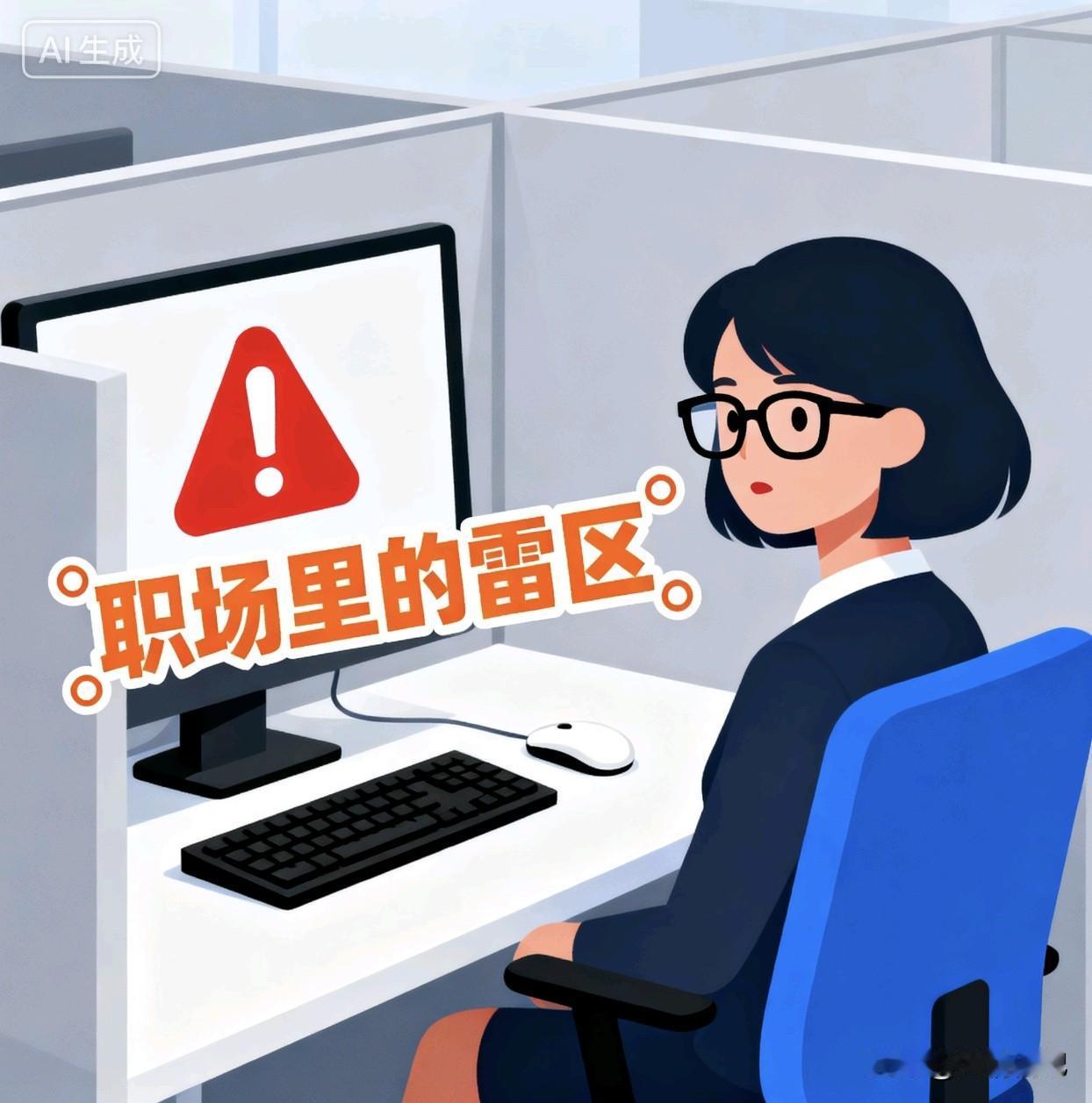 职场里的雷区

1. 敬而远之，把领导当空气
既不汇报工作，也不主动沟通，领导讲