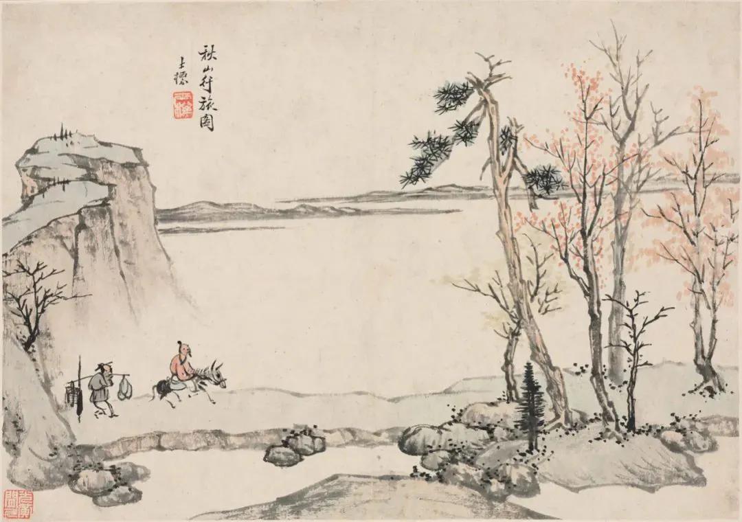 四季山水，秀润Ⅰ《四季山水图册》（查梅壑山水册）·明末清初·查士标绘
 