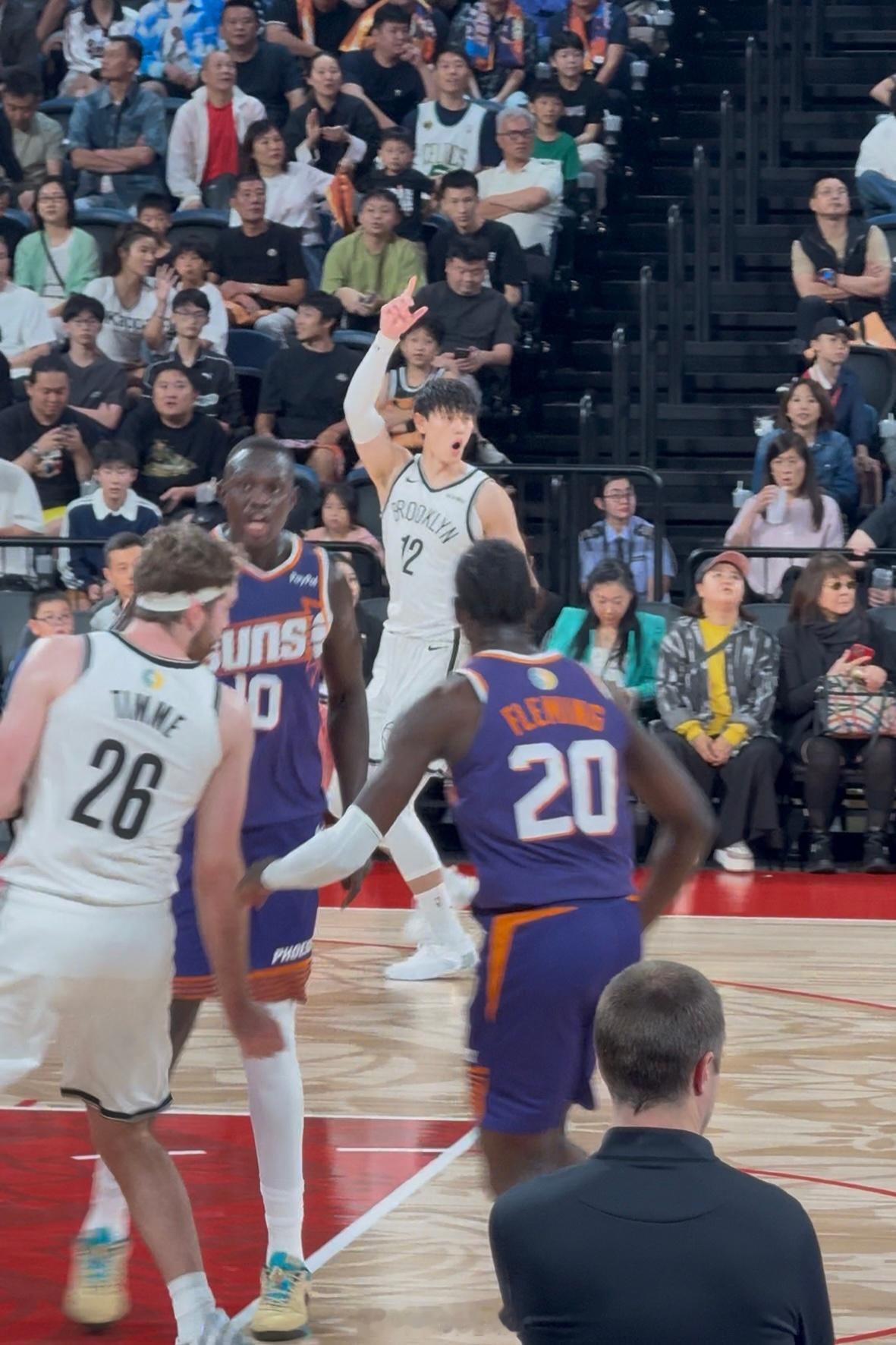 这帮队友…nba中国赛 ​​​
