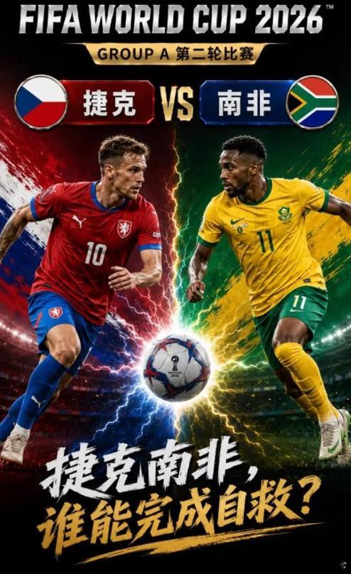 美加墨世界杯前瞻｜捷克vs南非 ⚽这场比赛，捷克整体实力和战术执行力更值得高看 