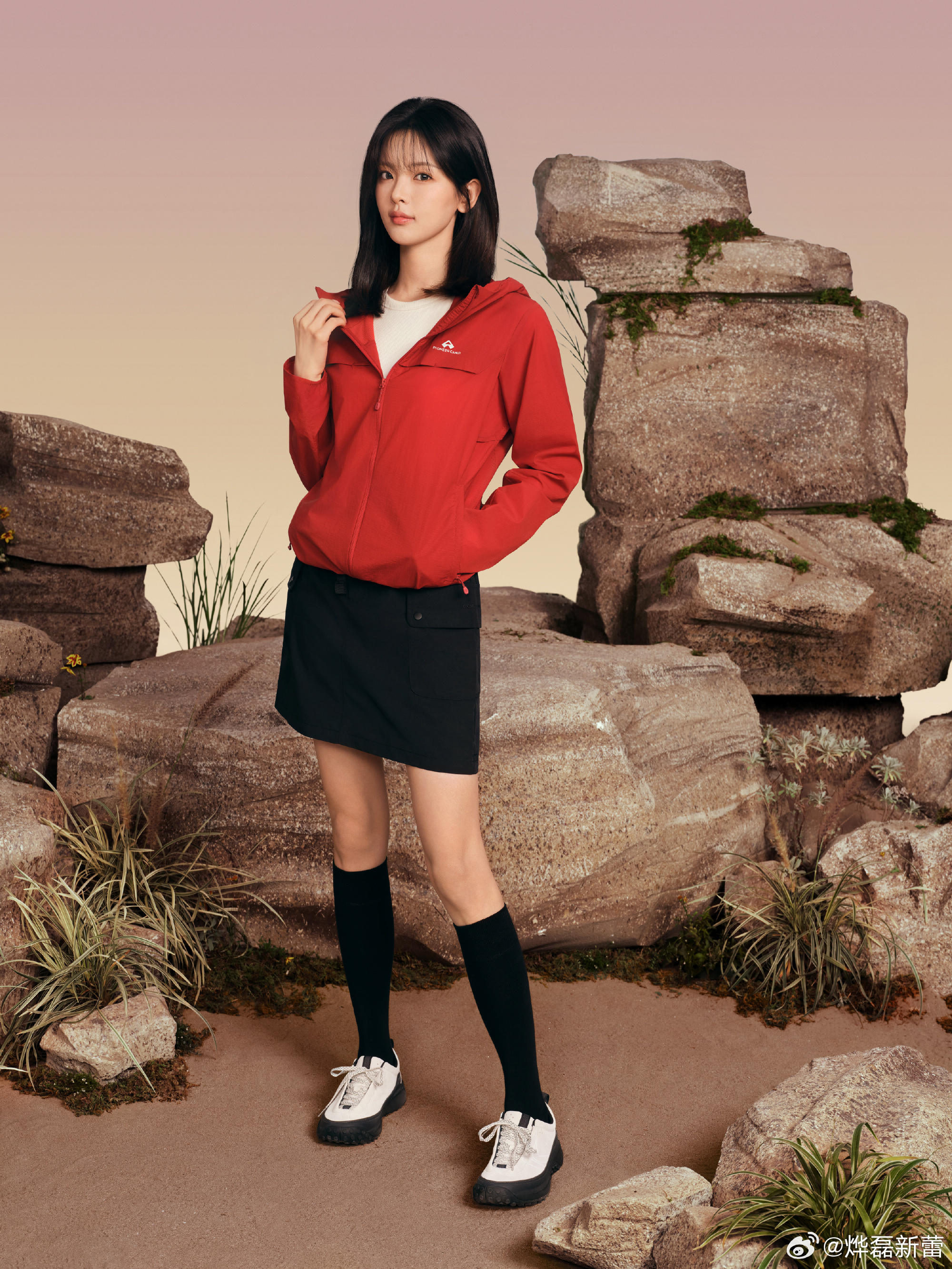 杨超越拓路者防晒代言人超越期待真实则美  杨超越的真实美特质就是自然的外貌与气质