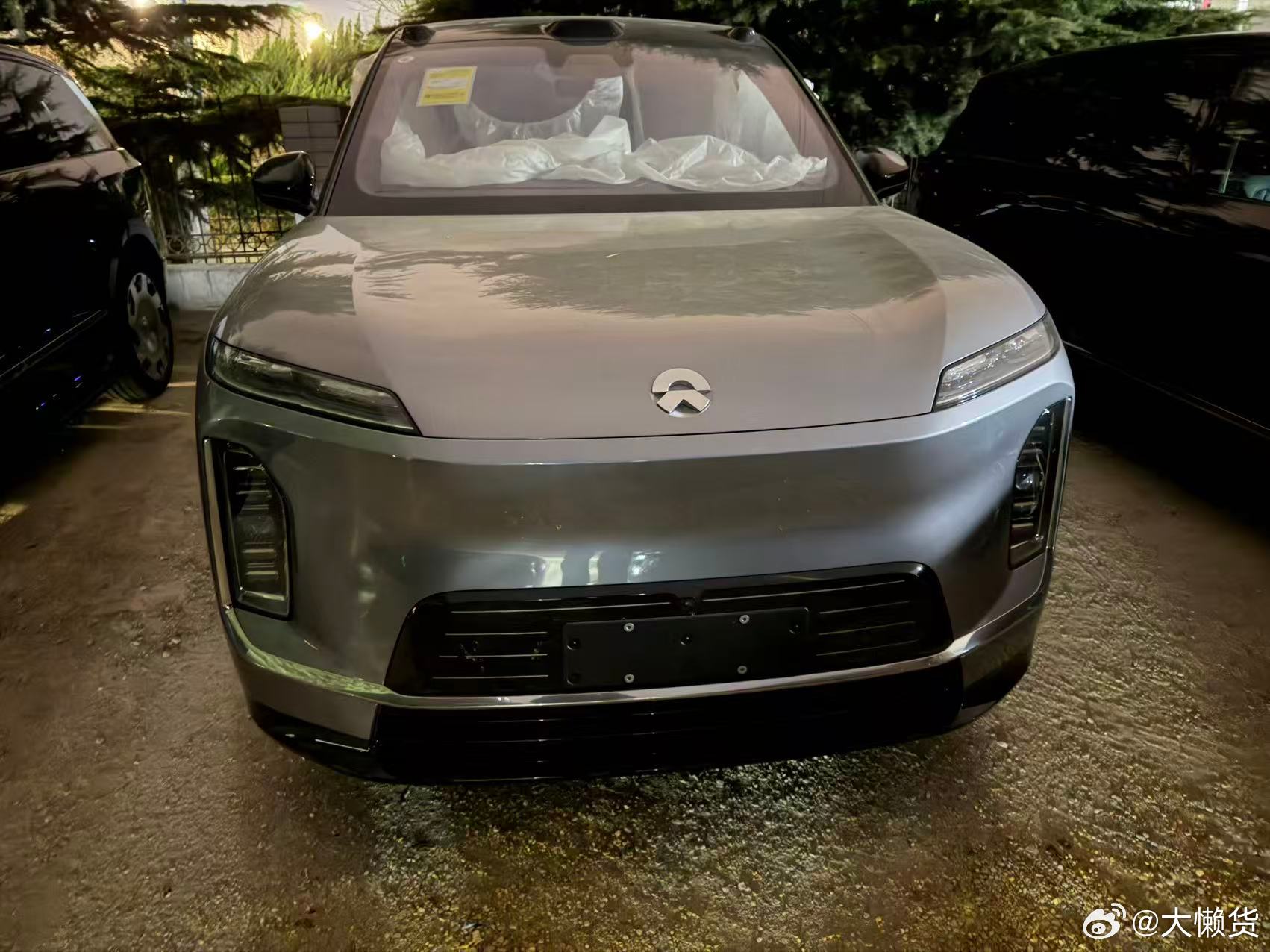 这个颜色霸气！ 蔚来ES9 大的车要配霸气的颜色懒博小课堂蔚来