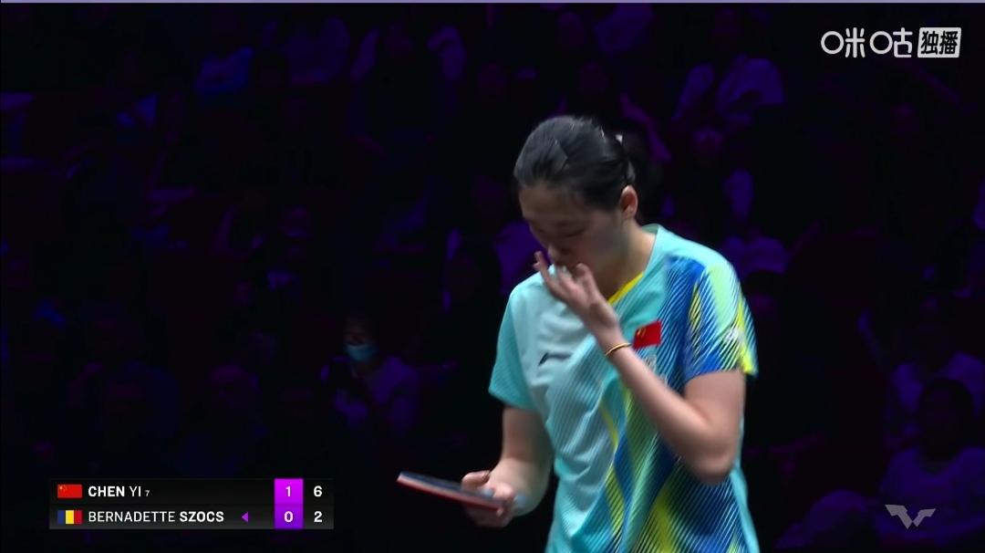 陈熠鏖战五局，3：2决胜局两分险胜“小妖精”！1/4决赛陈熠Vs日本大藤沙月，真