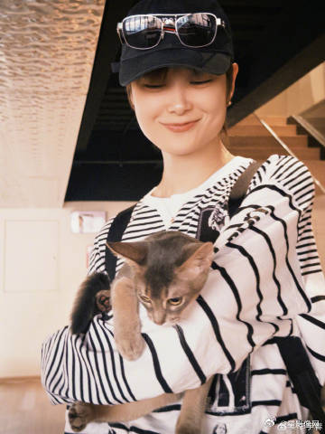 李宇春抱抱音乐和小猫咪李宇春抱完猫可以抱我了撸猫听歌的画面松弛又治愈，抱完小猫咪