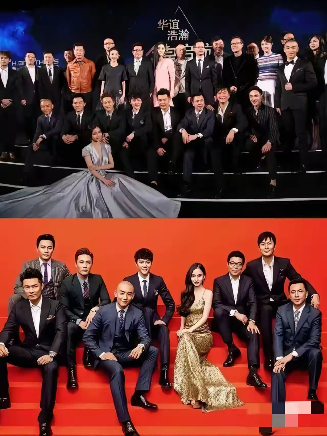 angelababy在嫁给黄晓明期间风光无两，一众男神中间唯一的c位女神，离婚之