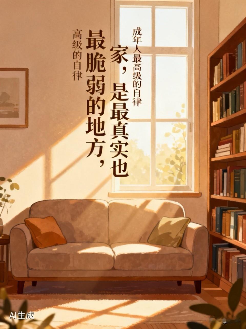 不要带任何人回家。
这句话，不是冷漠，而是成年人最高级的自律。
家，是你卸下所有