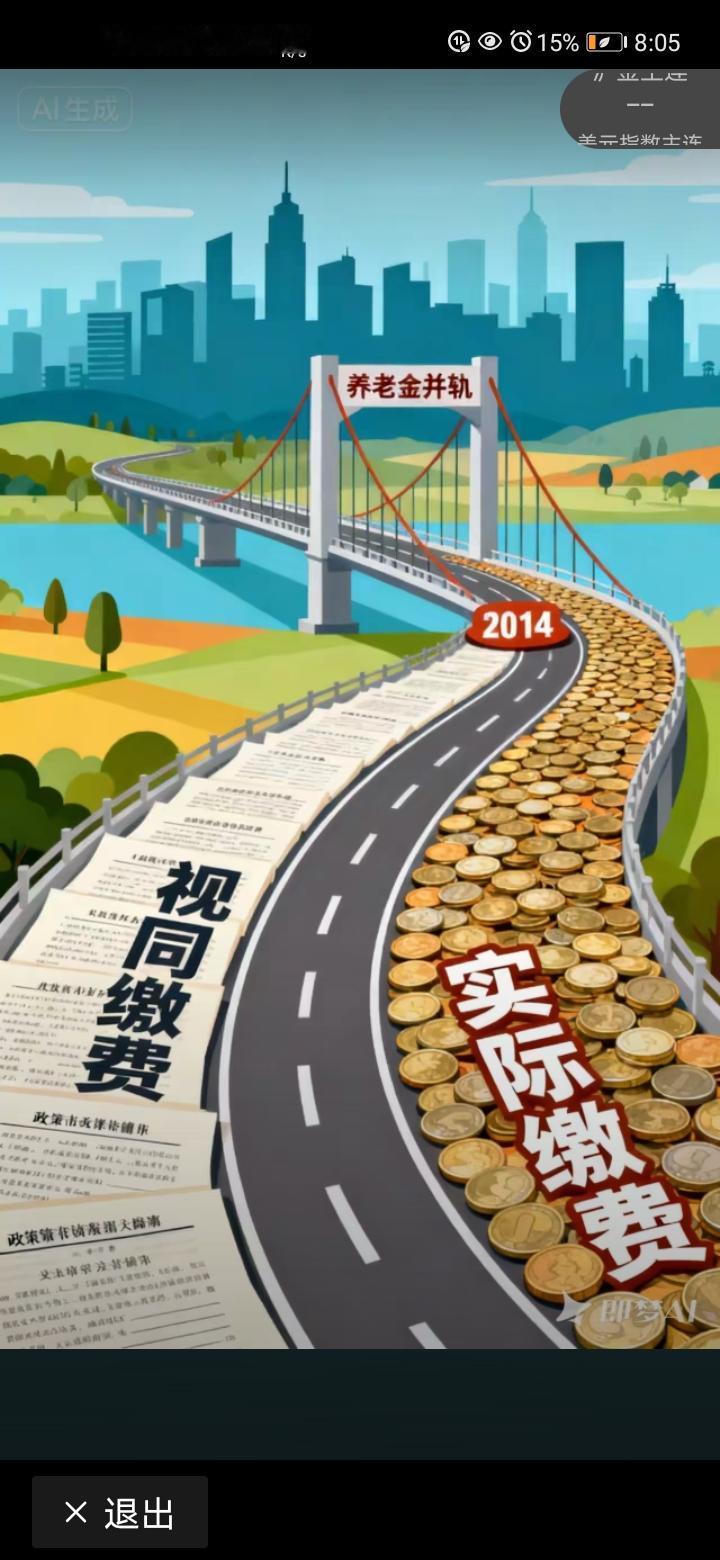 交公粮的为啥不视同缴费？