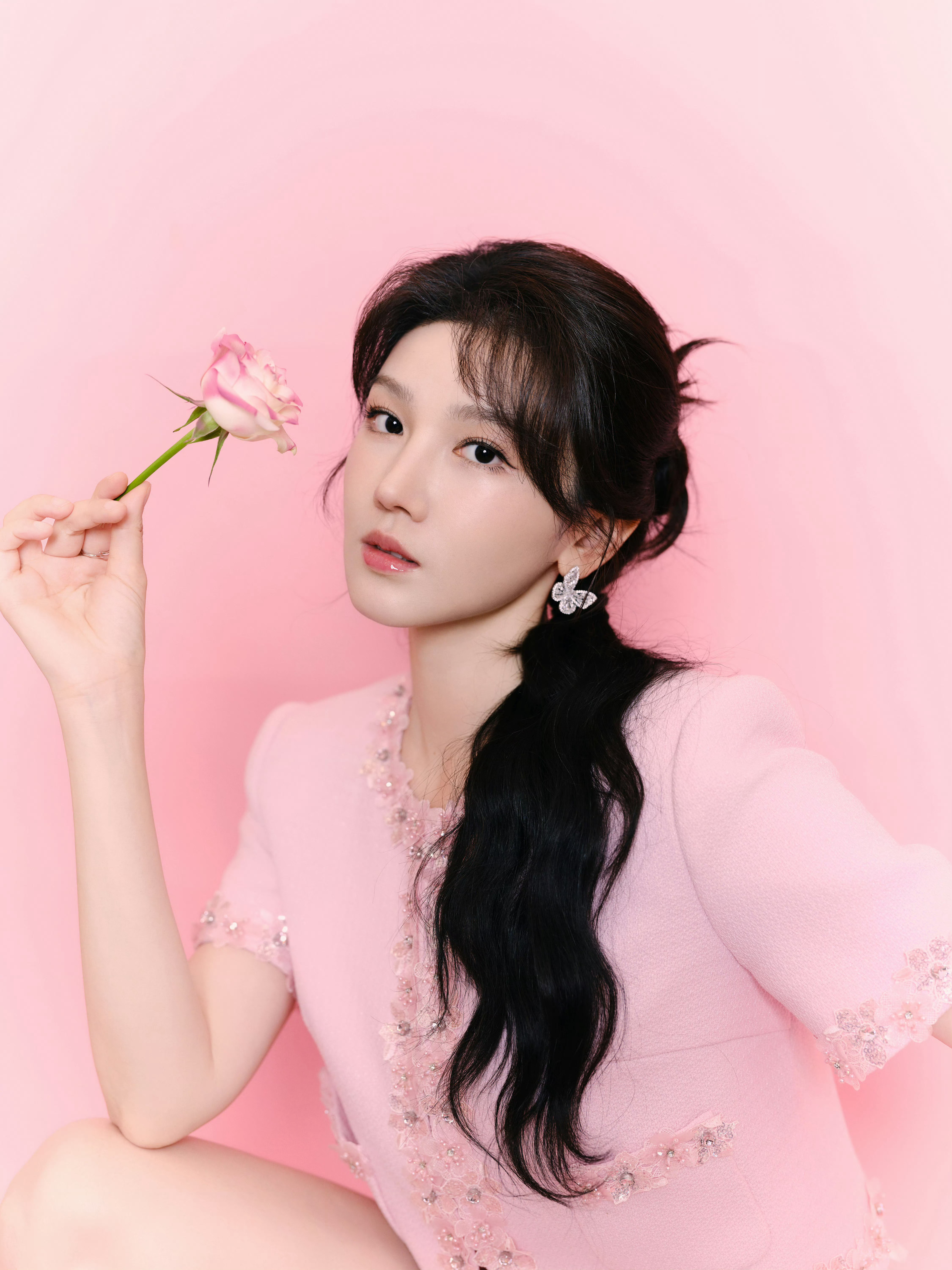 陈小纭 🌸 品牌七周年庆典精彩瞬间，浪漫粉色 ​​​