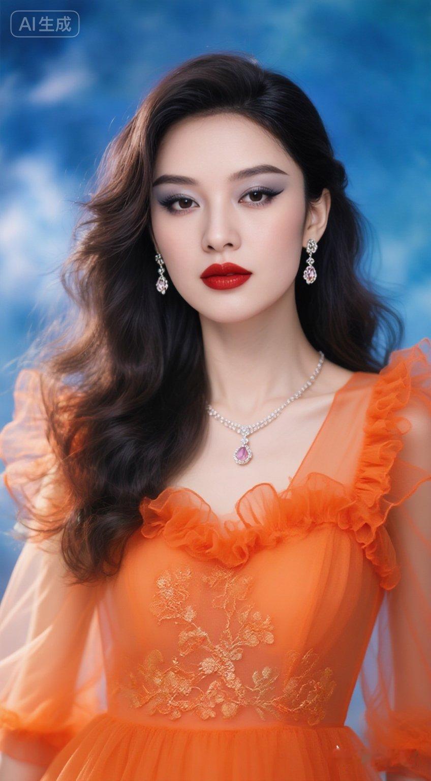 貌美如花，气质美女