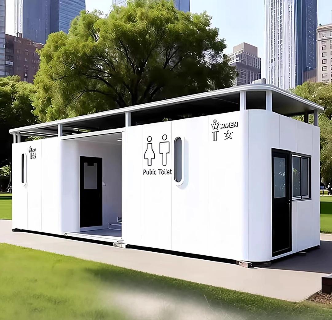 📍全场景覆盖！移动公厕承包你的城市生活
✅商圈逛街：人流密集区快速补位，告别排