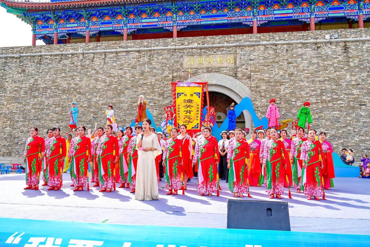 潼关“我要上省运”活动宣传家乡旅游文化 家乡旅游风采 家乡旅游文化宣传 踏歌盛会