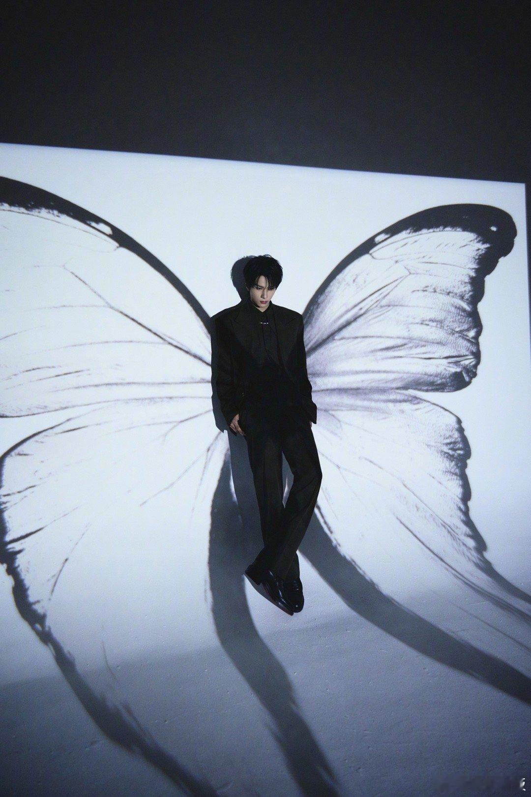 还以为余承恩戴了真蝴蝶余承恩蝶影翩跹温柔有锋芒 惊喜发现！余承恩与蝴蝶配饰的“灵