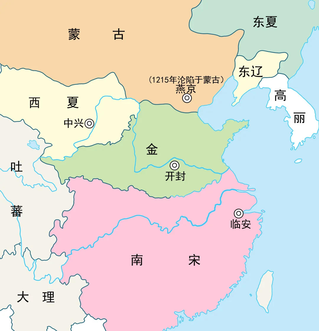 为何耶律大石是西辽？因为还有东辽
