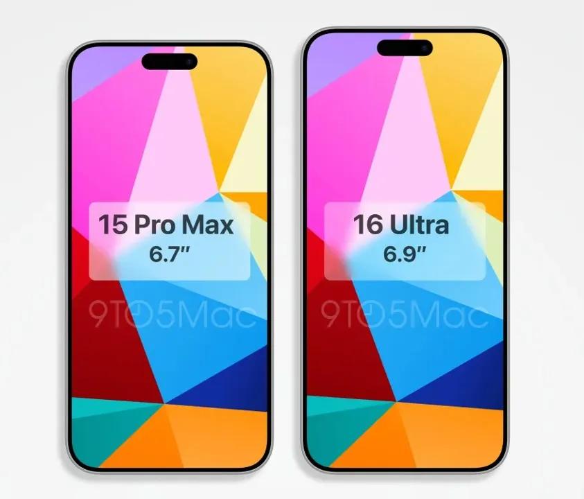 据说iPhone 16 Pro 和 iPhone 16 Pro Max 的屏幕尺
