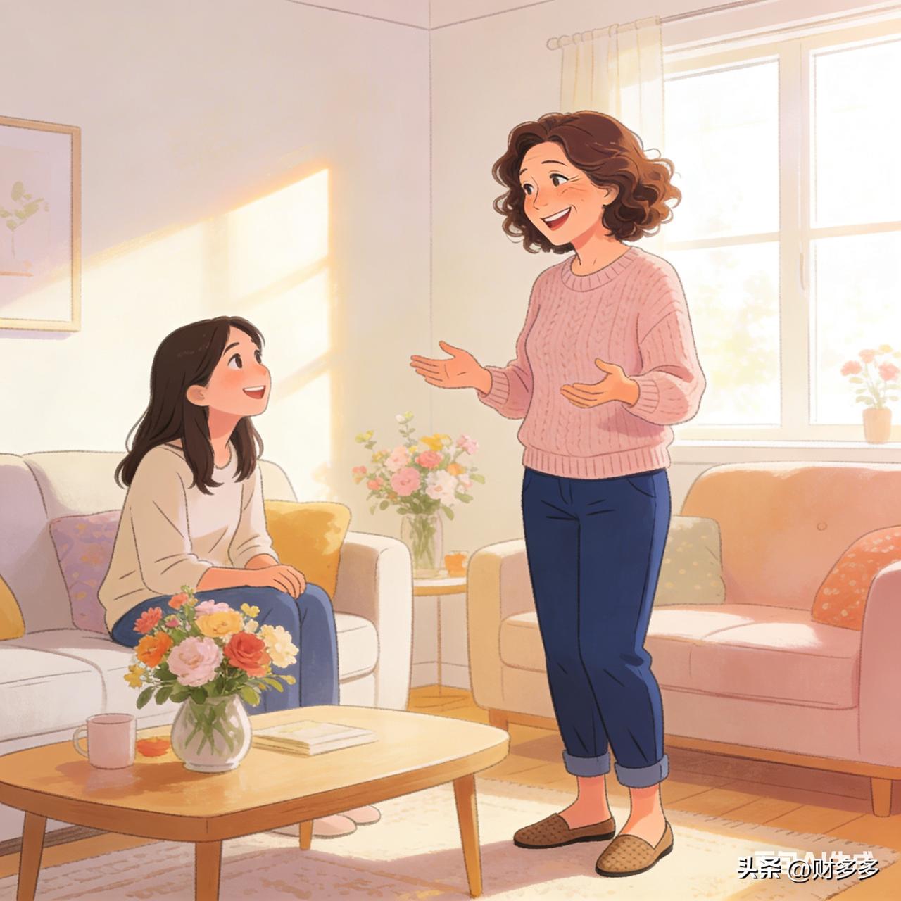 如果你的婆婆很爱做食物，比如大酱，蒸馒头，但是你不爱吃，该怎么办，那肯定是对婆婆