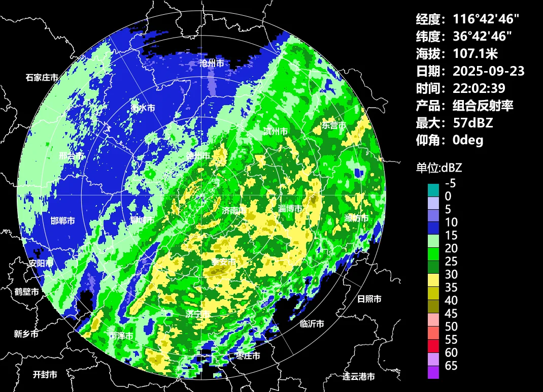山东降雨下不停，最大雨量超85毫米⚠️