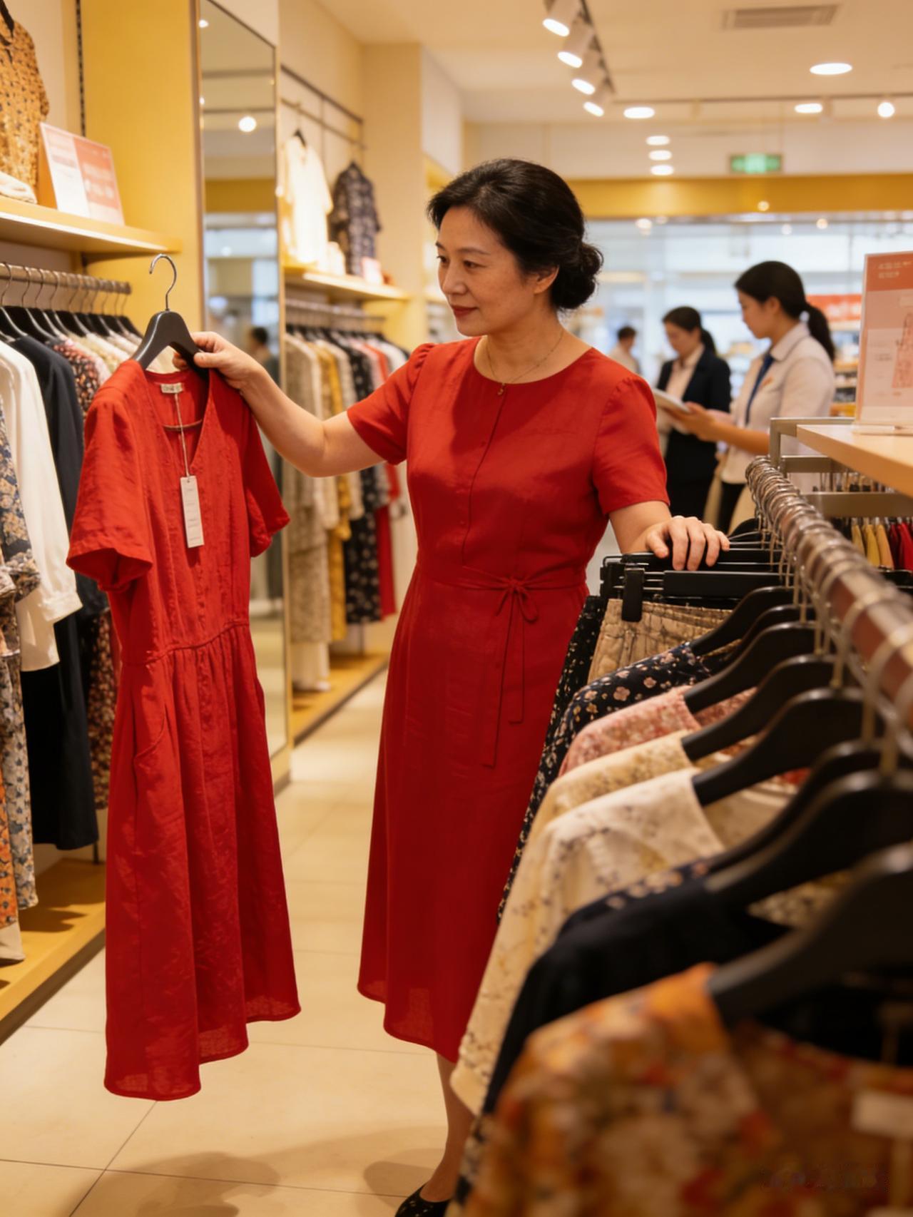 发现没有？如果你去商场买衣服，有服务员一直跟在你身旁，你走一步，她跟一步，不一会