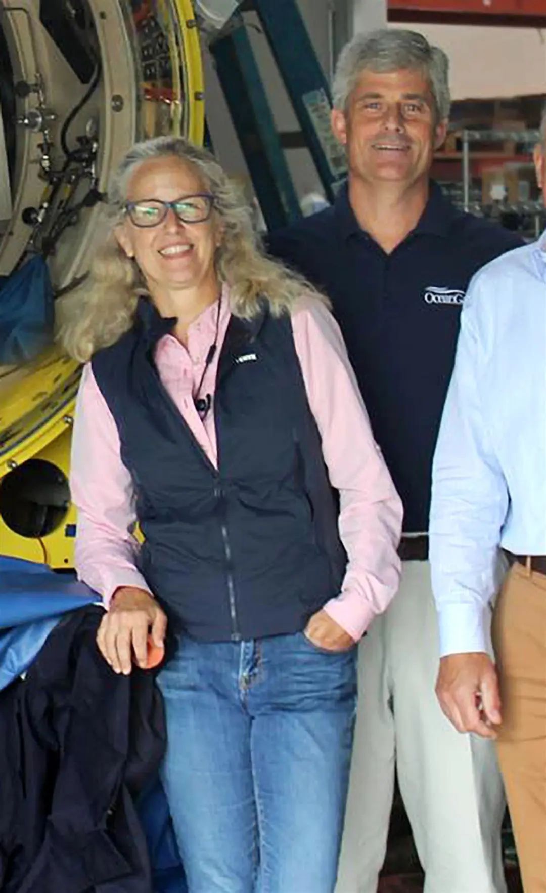 【失踪潜艇的副驾驶妻子，是“泰坦尼克”号遇难者后代】当地时间6月18日，美国一艘