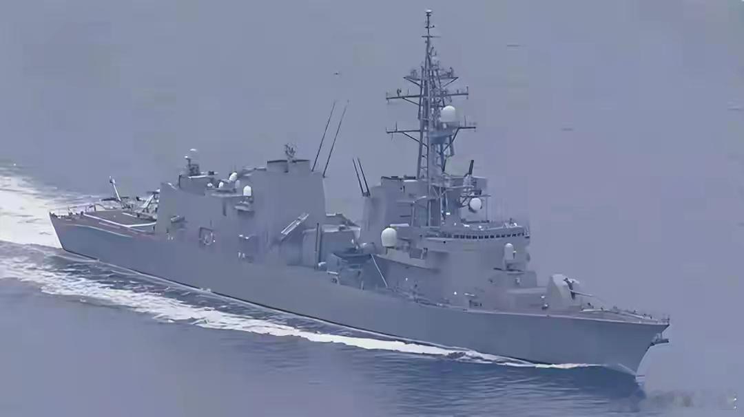 30国帮手已到，日舰艇进台海，不到24小时，中方一句话灭高市威风日本驱逐舰过航台