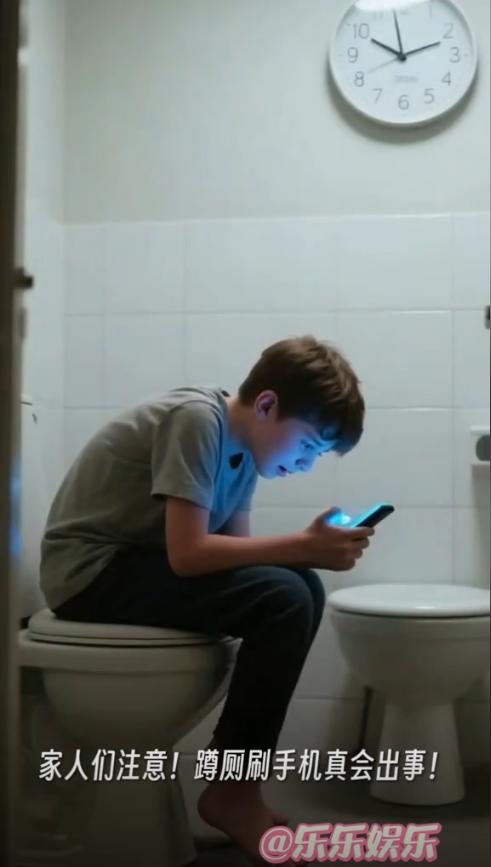 “悲剧还是发生了！”近日，广东，一高中男孩喜欢憋便和蹲厕玩手机，每次都要半个多小