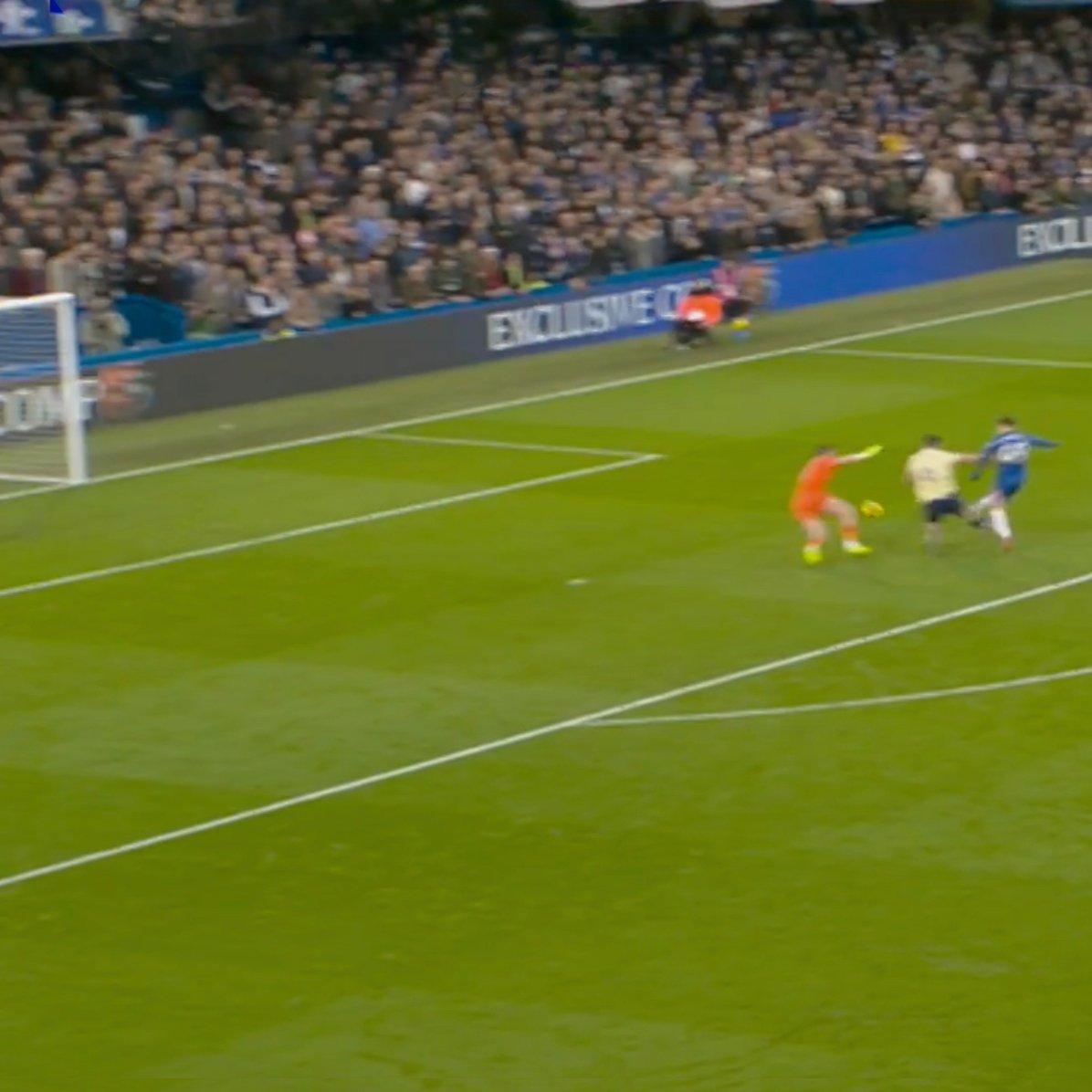 【熟悉的感觉回来了】切尔西2-0埃弗顿，加纳乔浪费了三次良机！

图1，第23分