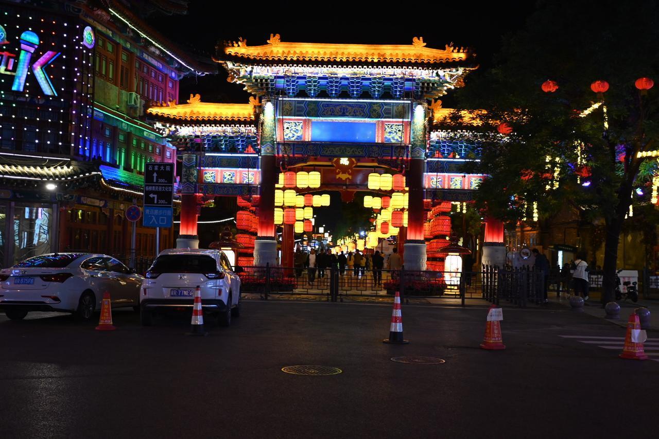 古镇杨柳