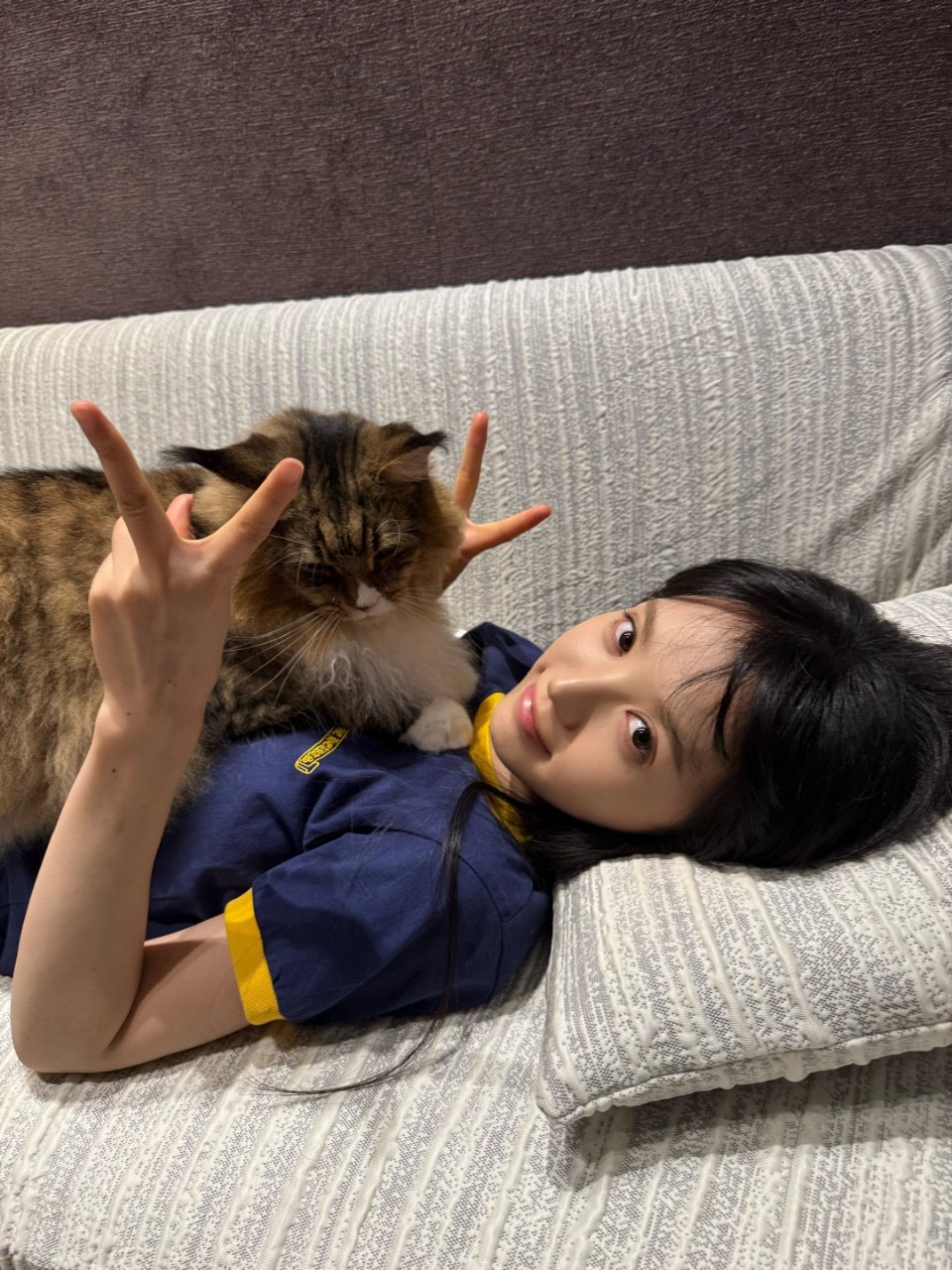 田曦薇晒猫了田曦薇说略略略！田曦薇说略略略 ​​​