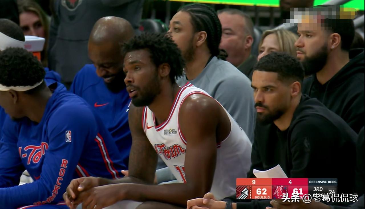 火箭大将伊森真是无可救药了！尽管今天火箭在主场以106：99战胜开拓者，但是伊森