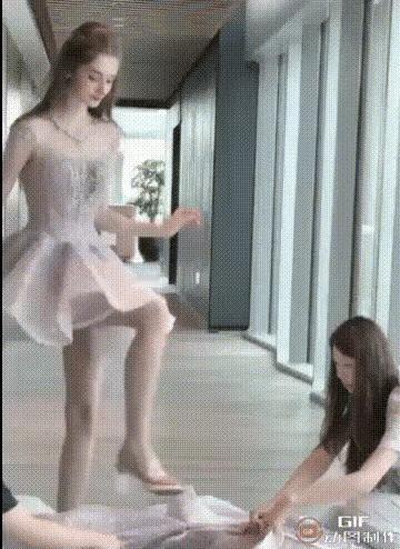 婚纱绝美，模特绝色！