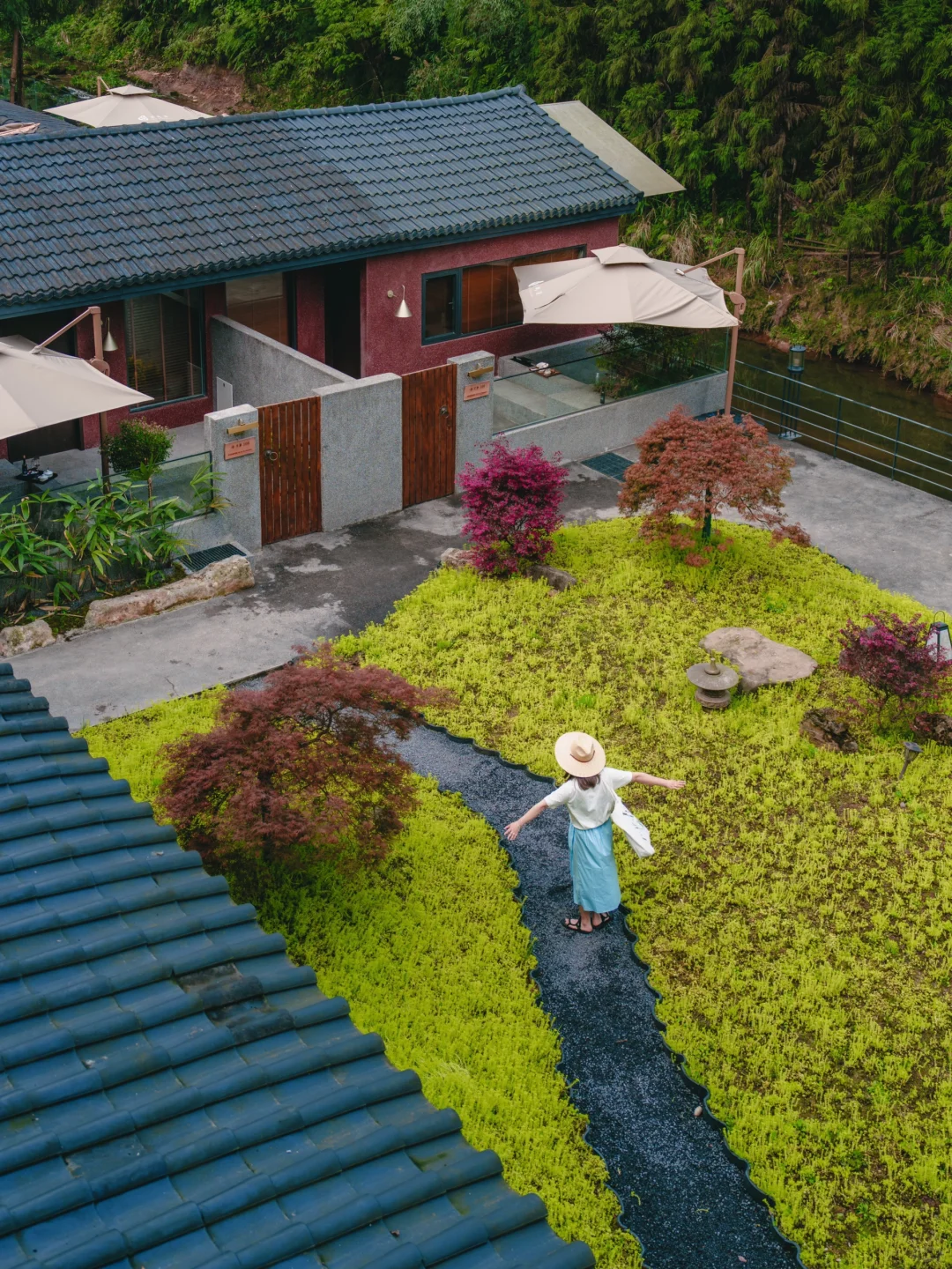 不是京都❗️是成都❗️即将爆🔥森林私汤民宿