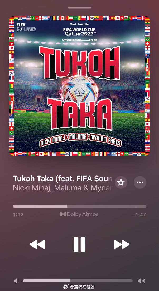 历届世界杯主题曲里，这首是最没有旋律，但是最魔性的。母鸡之歌，咕哒咕哒咕哒咕哒。