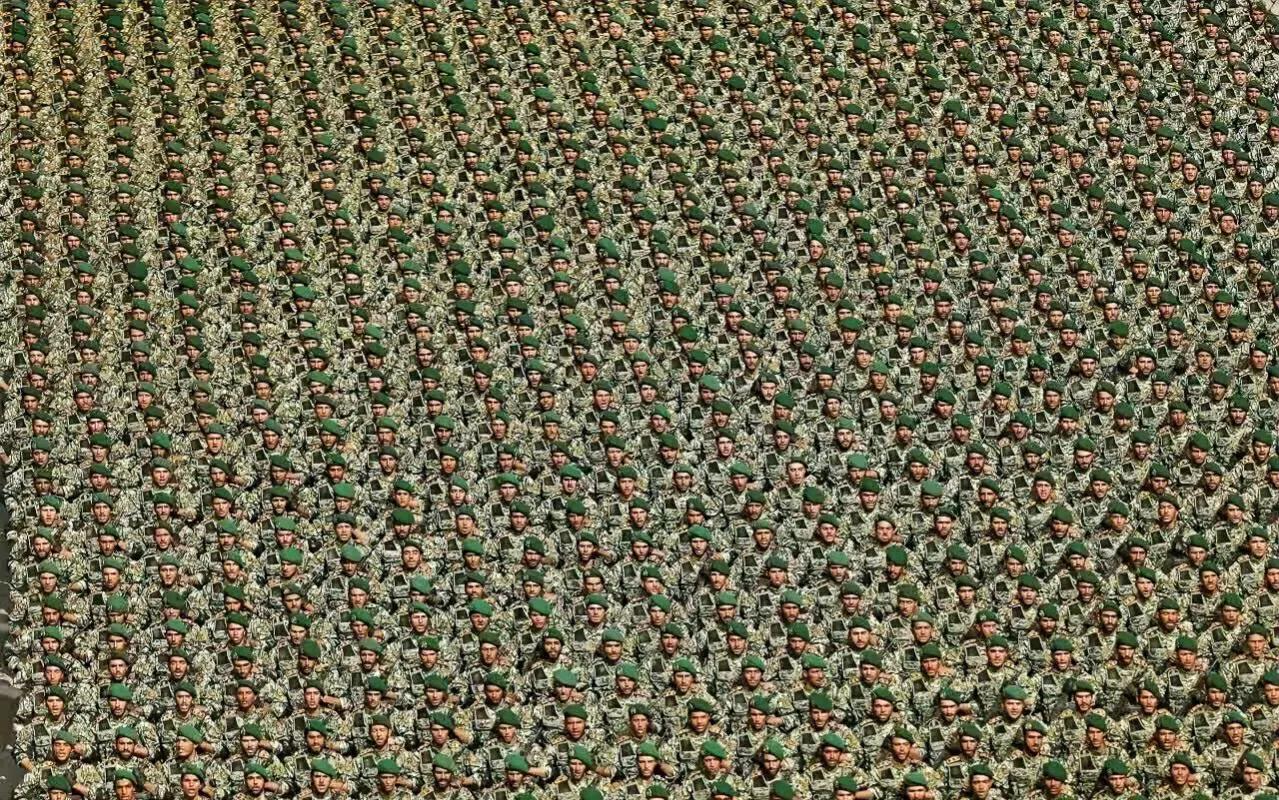 好看的照片！伊朗特种部队