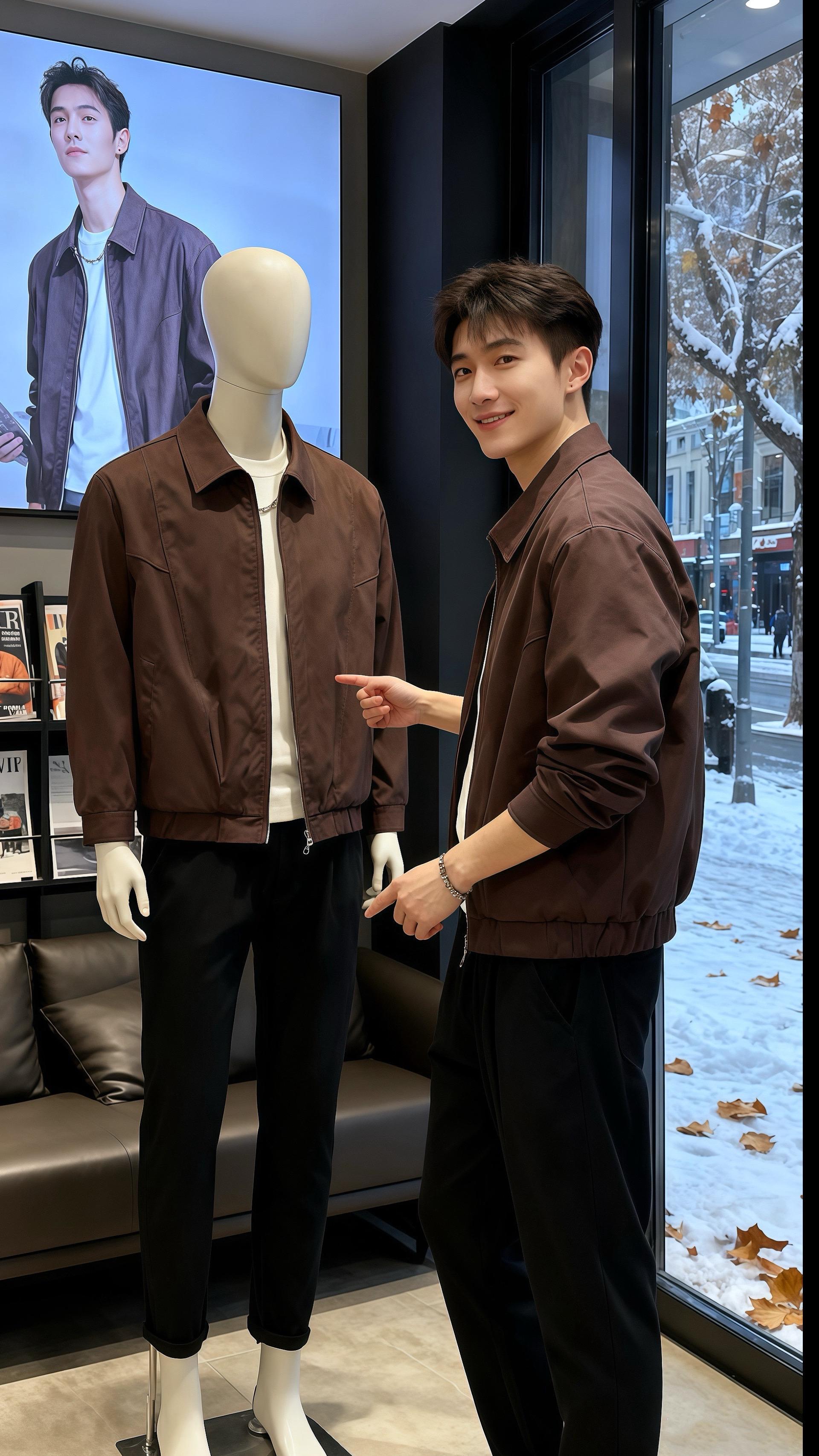 午后的咖啡厅里，许妍推门时撞进皓明的目光里。  他穿那件深棕夹克，松松...