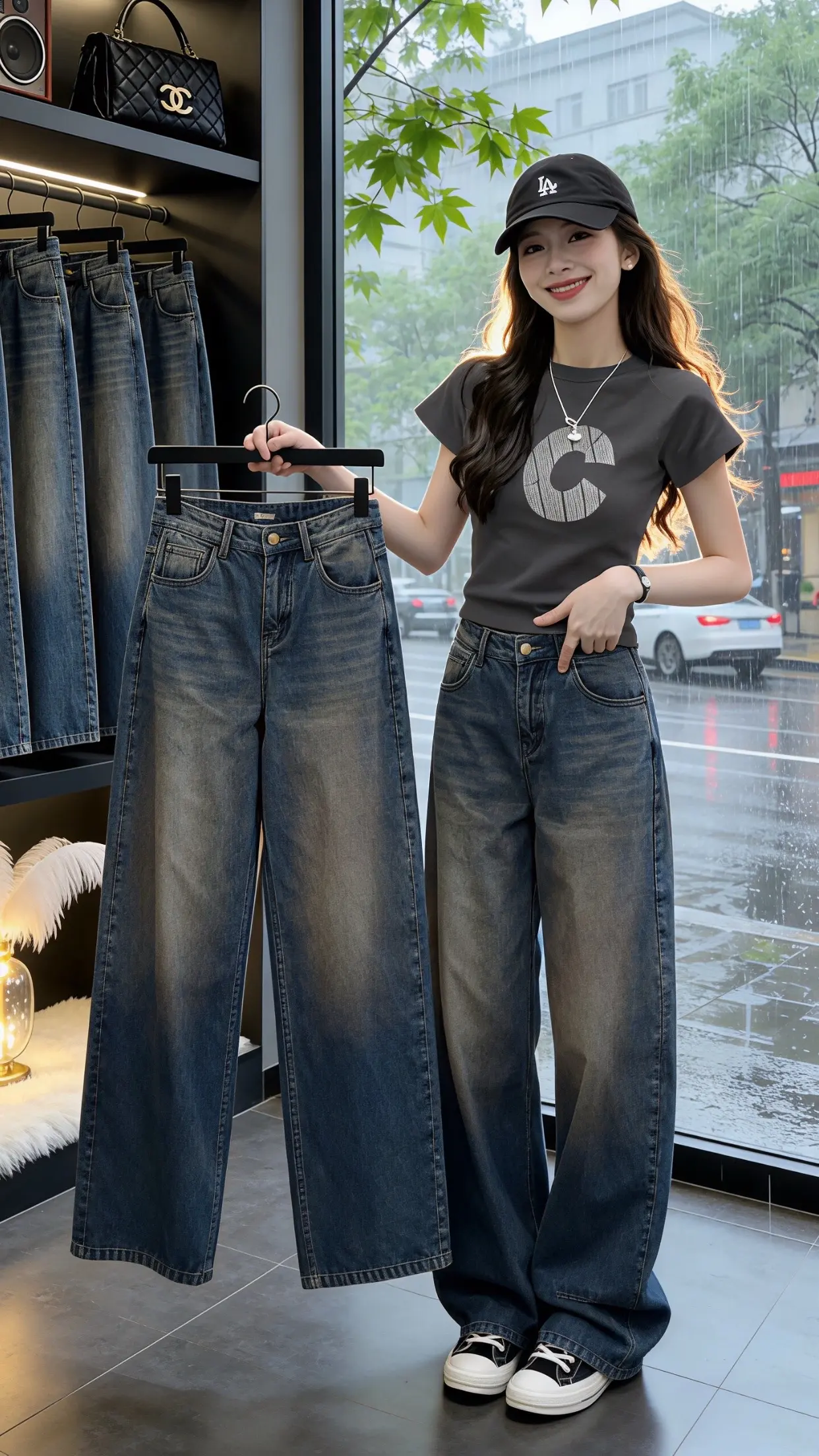 梨型身材必入牛仔裤 显高显瘦穿搭 穿出自己的风格 早春穿搭 谁穿谁好看