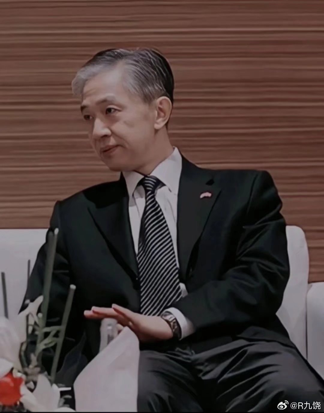 汪文斌  晚安