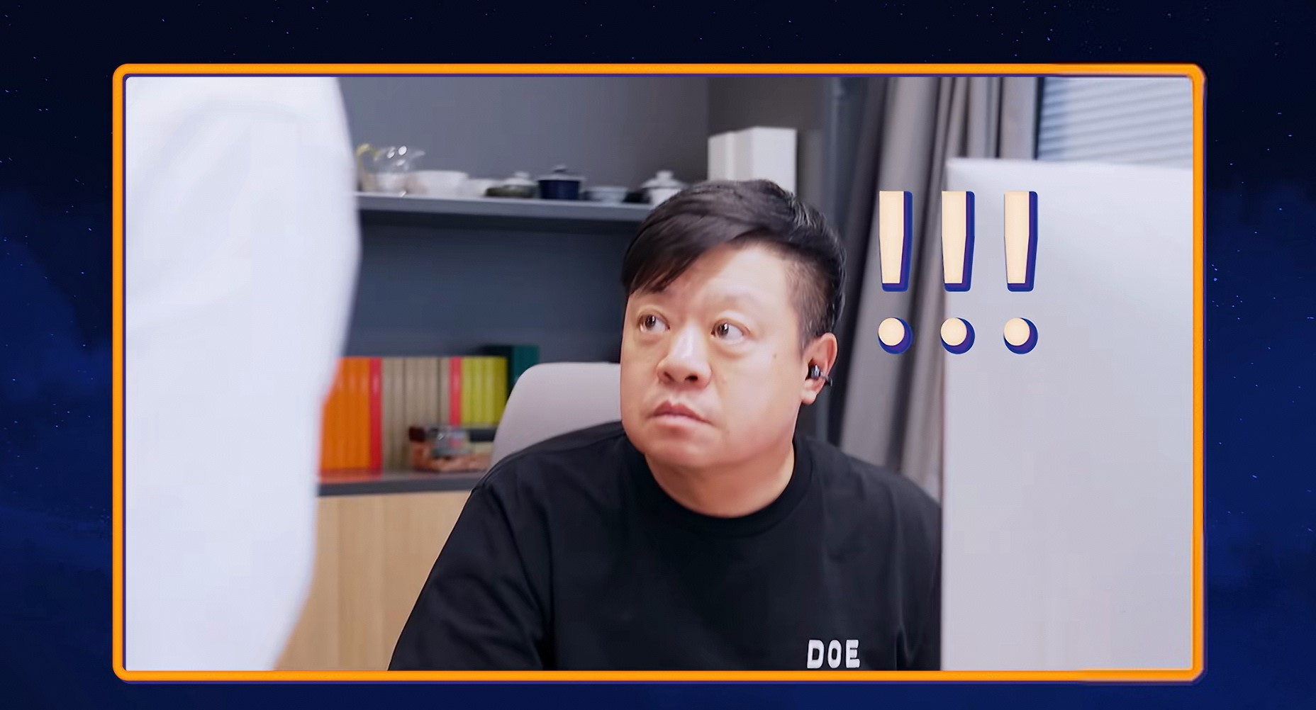 #马东的耳环是耳机# 哈哈哈真的绝了，你还别说马东这耳机还是挺个性的，戴上后看着
