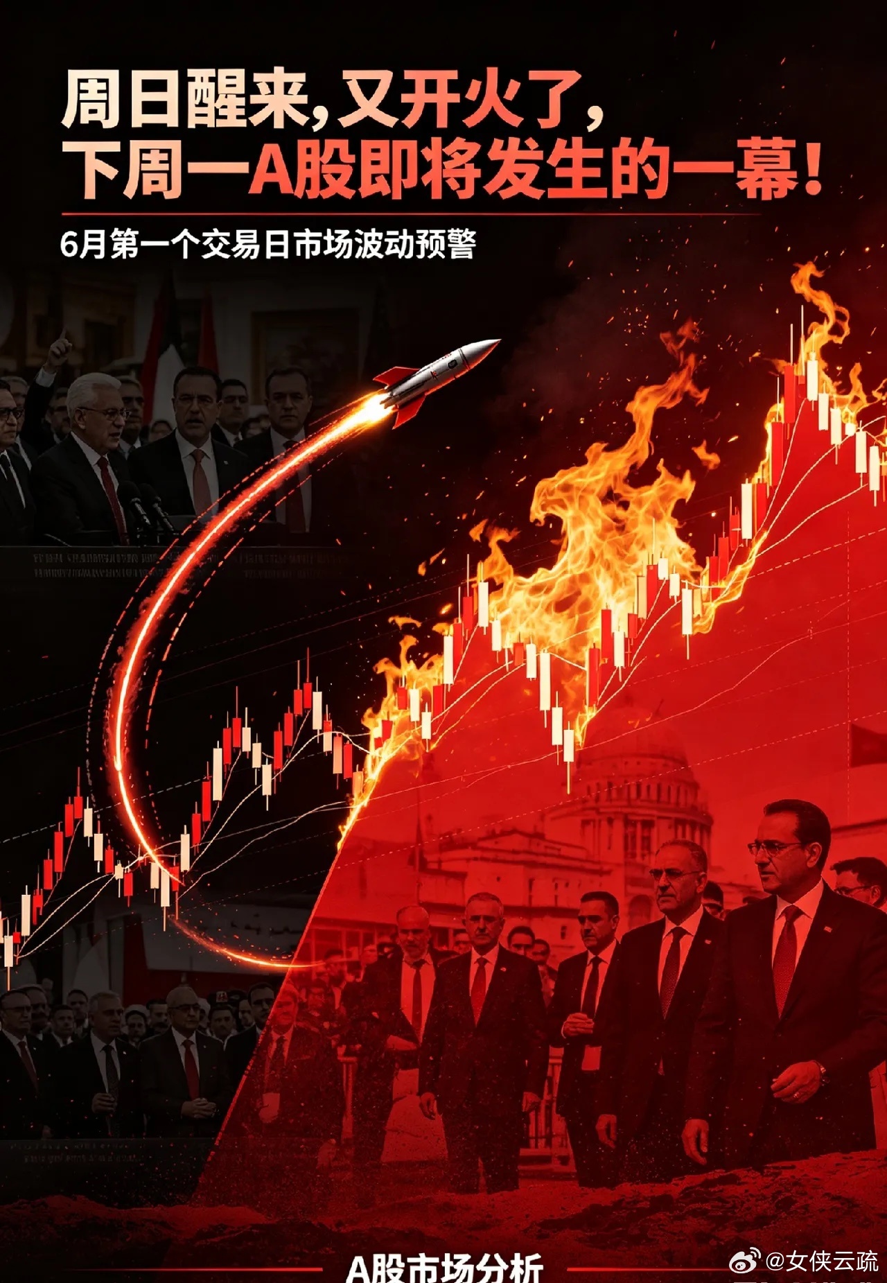 又开火了,下周一A股即将发生的一幕！周日传来3大消息：美军称向一艘试图驶向伊朗船