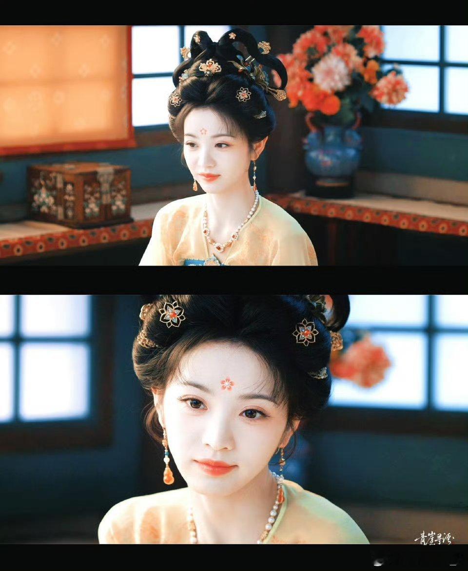 真假武祯 田曦薇古装扮相清纯又唯美，简直美翻了[爱慕][送花花]不管是白天还是黑