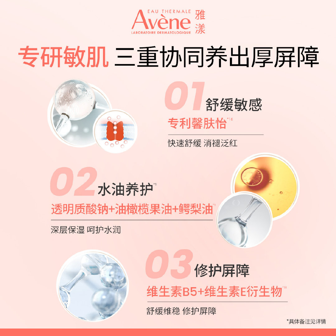 【樊振东同款】雅漾专研修护乳液面膜16片 