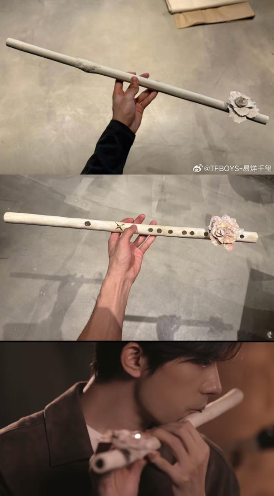 易烊千玺用一阵笛声留住我易烊千玺《划火柴》前奏笛声直击心底这支笛管点缀山花，旋律