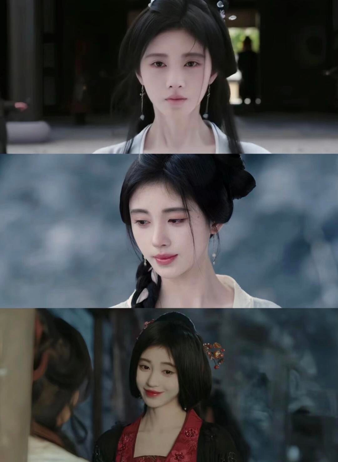 不是，没人觉得她很吓人吗？？？不愧是四千年美女，这姐的能量好强啊。 