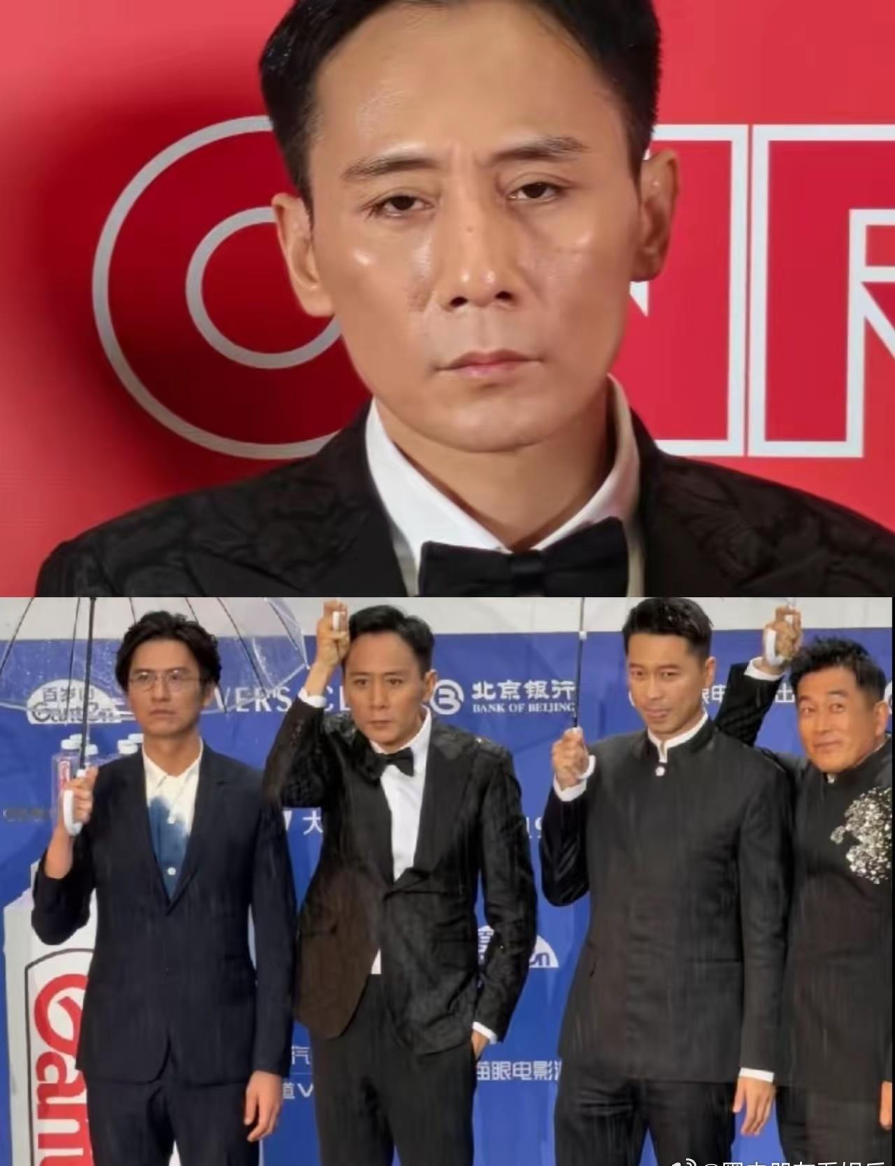 这次北影节开幕式，
最出风头的人就是刘烨了。
​为什么这么说呢？因为你看到他就会