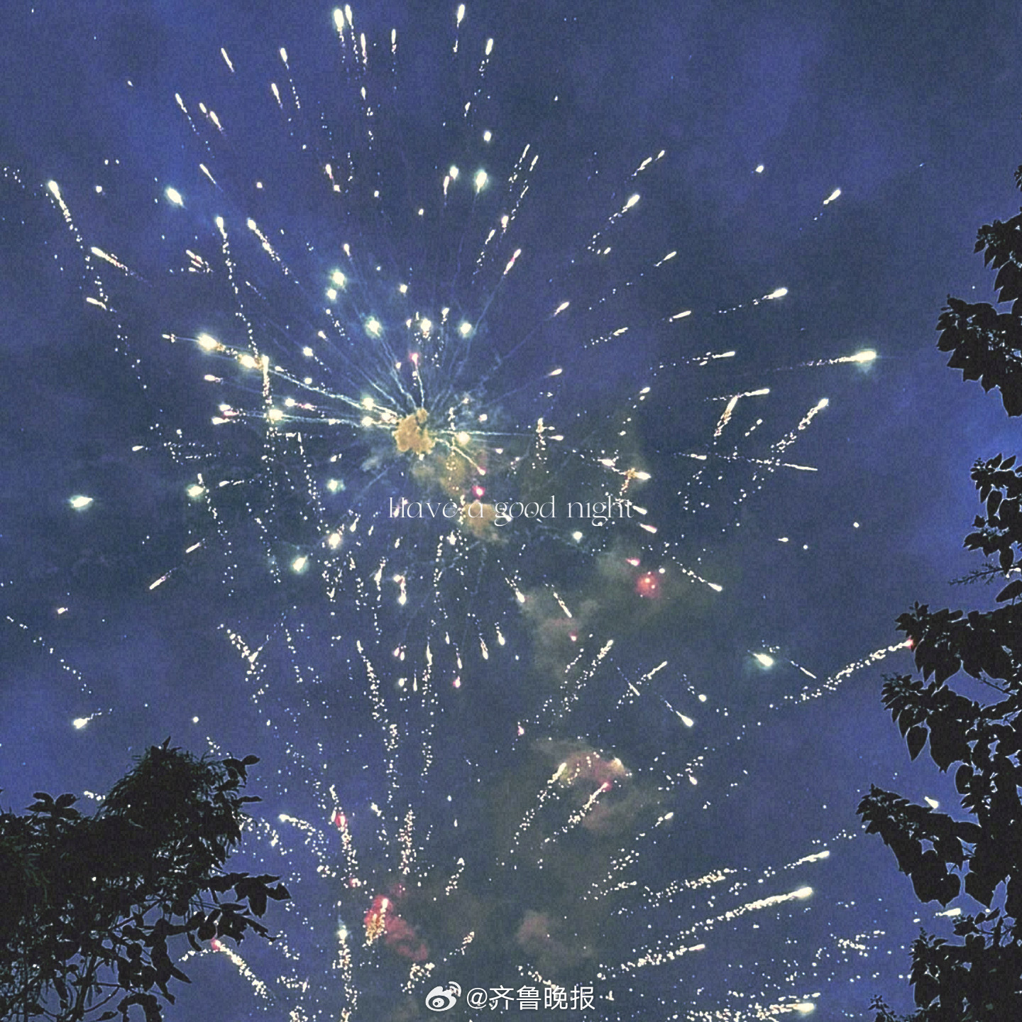 将手伸向天空 也许就能变成星星[星星]#晚安# ​​​