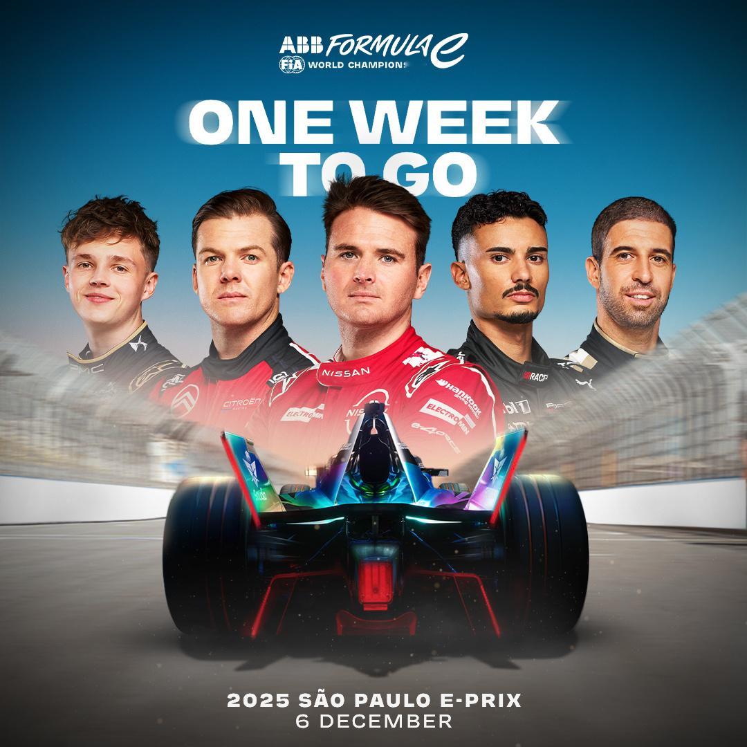 FormulaEFE电动方程式 第十二季倒计时一周⏳ 