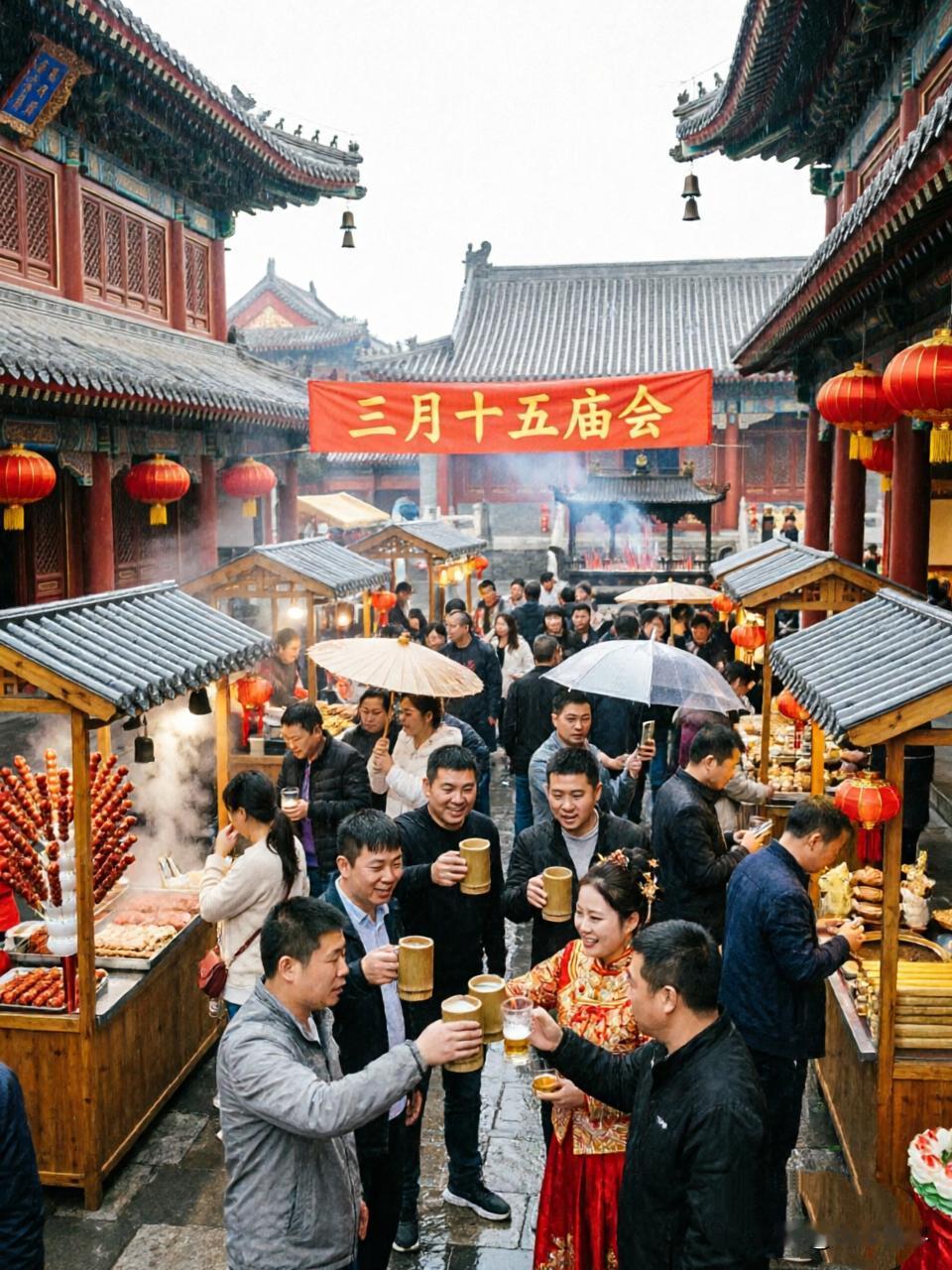 三月十五赶庙会，喝酒千万别骑车！别心存侥幸！
 
今天三月十五，我们村的老庙会，