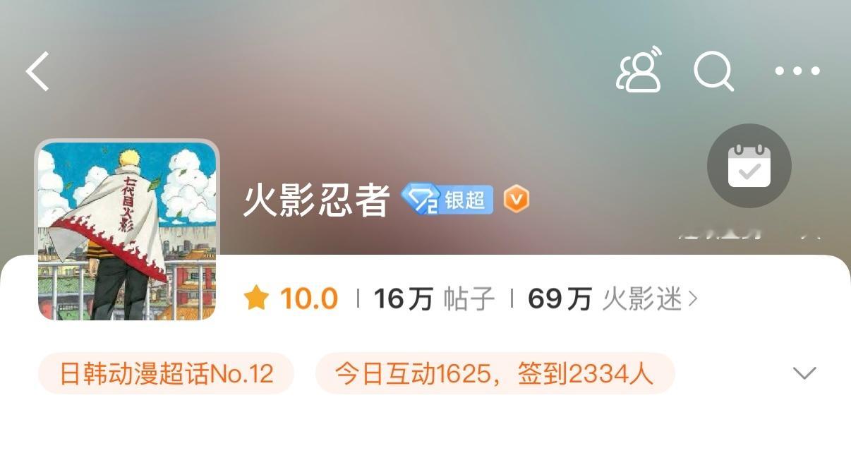 超话头像己更换[打call]火影忍者 ​​​